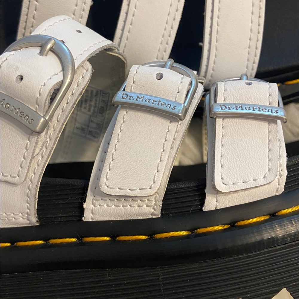 Dr. Martens Black and White Sandals size 7 BNWOT see all photos - Picture 2 of 12